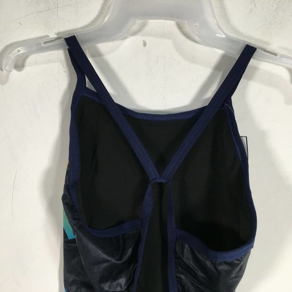 Turbo Custom 55601 Park Swimsuit, Women's Size S - Navy/Multi - Picture 9 of 10